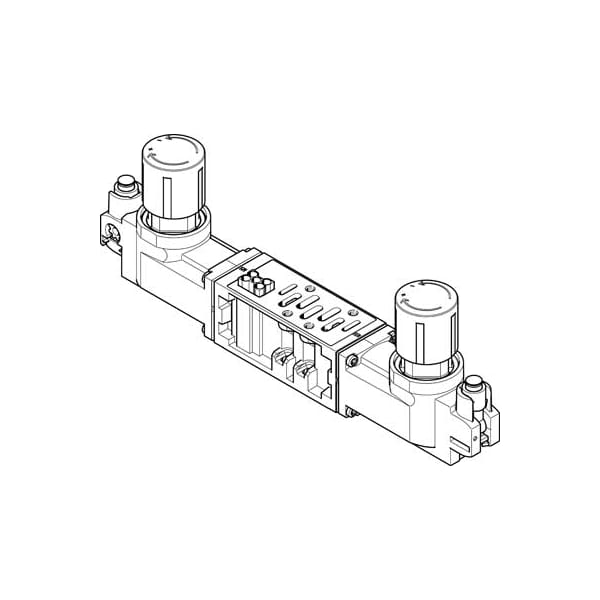 Regulator Plate VABF-S2-2-R4C2-C-6